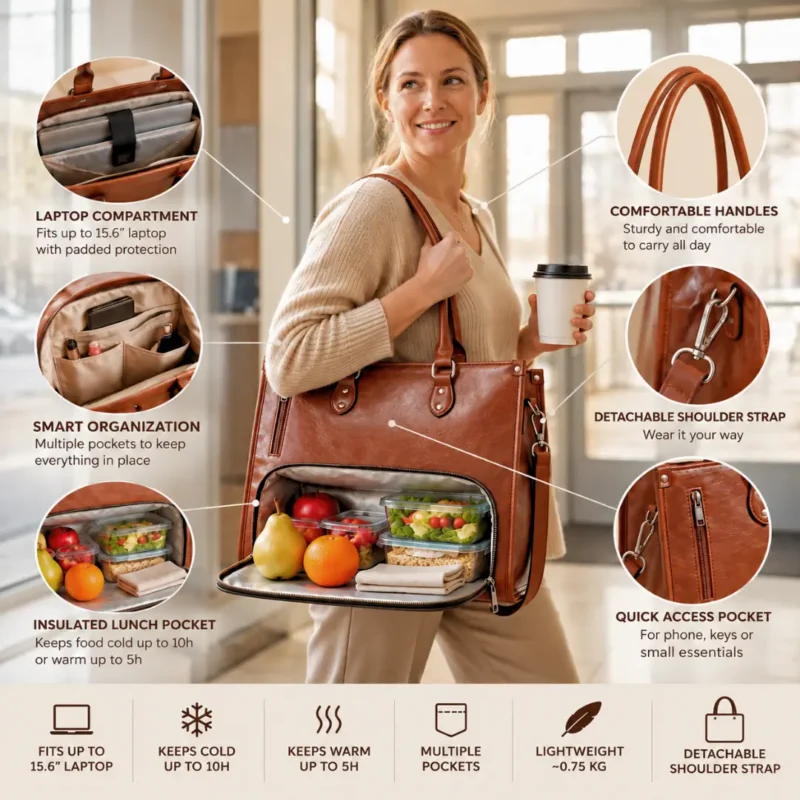 EvaPack Luxe Lunch Tote - Image 4
